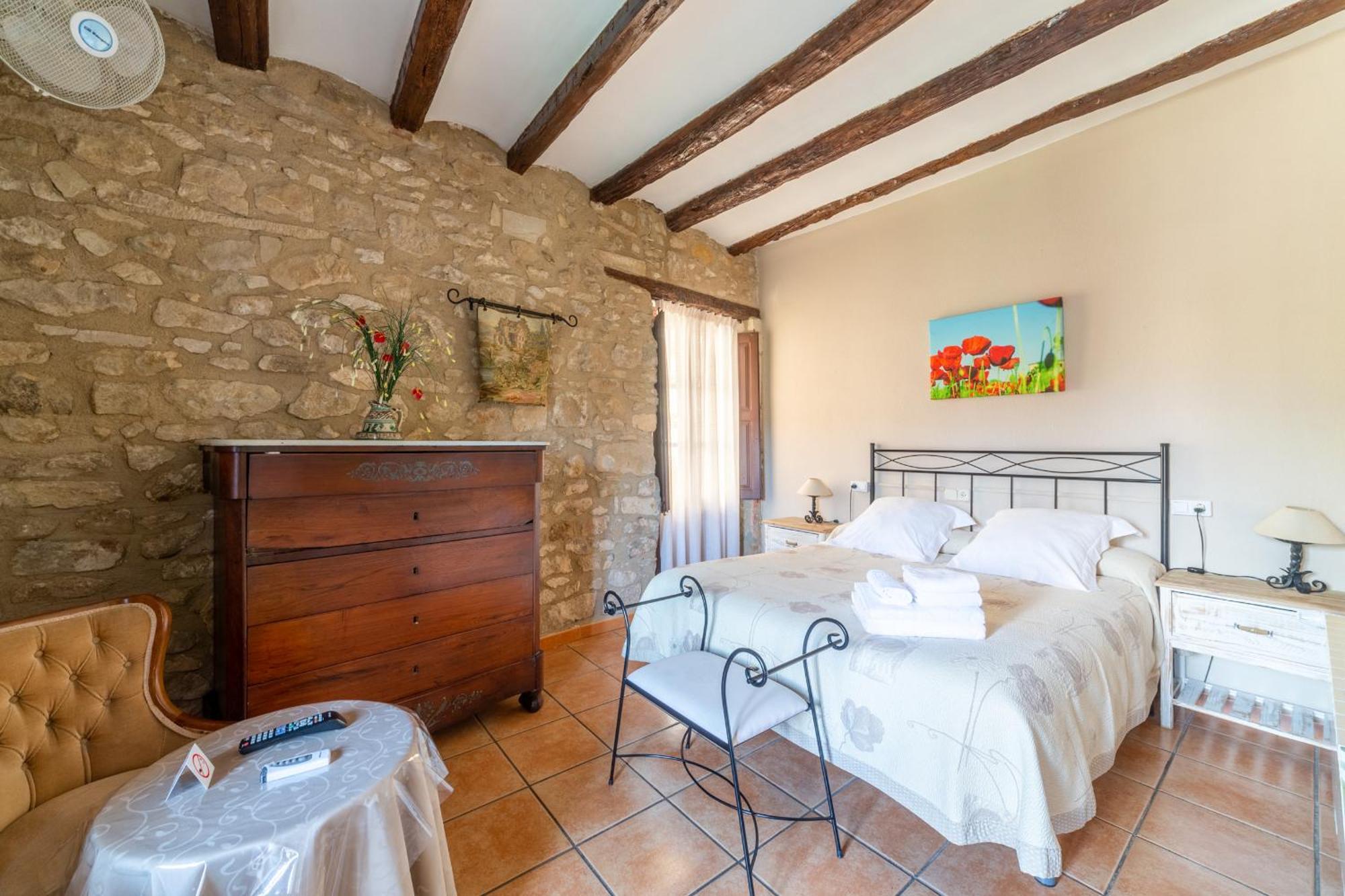 Fonda La Plaza Hotel Valderrobres Eksteriør billede